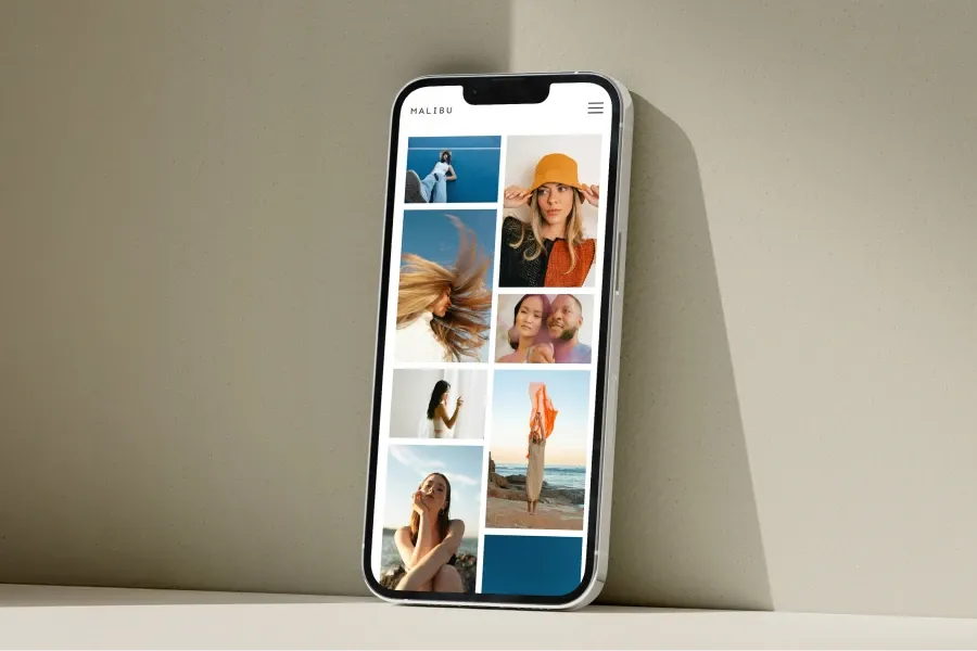 Video demonstration of foto.umbii.boo Website Builder design tools showcasing font and color customization options for creating a personalized photography website with just a few clicks.
