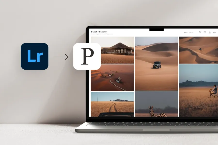Seamless Lightroom to foto.umbii.boo gallery integration for efficient photo delivery